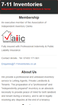 Mobile Screenshot of 7-11inventories.co.uk